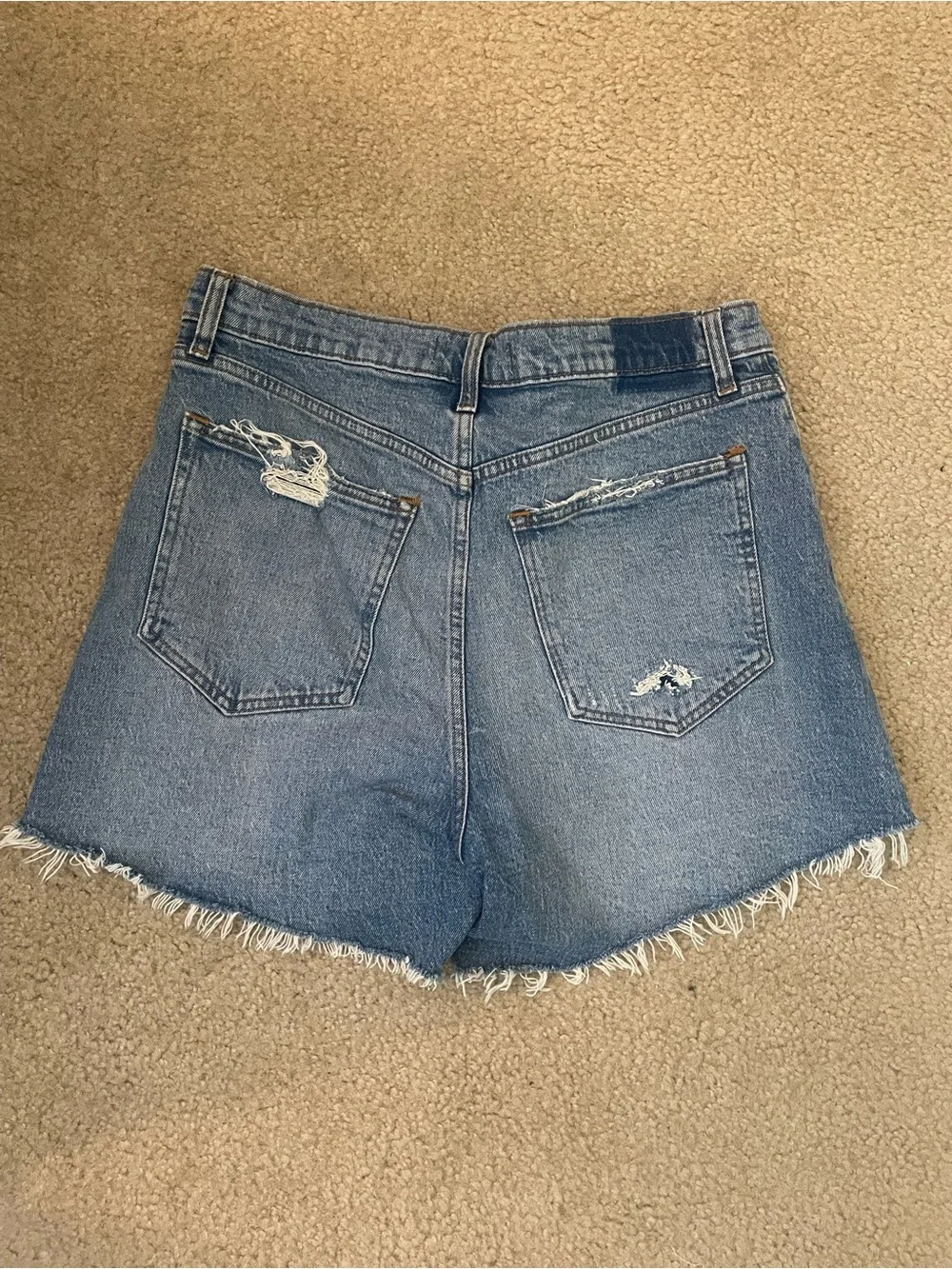Abercrombie High Rise Dad Shorts - Picture 2 of 3
